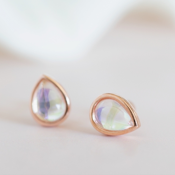 Rose Gold Drops (S925) - Picture 2 of 11